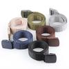 Familyhouse Nylon Canvas Belt Military Tactical Men Women Waist Belt Outdoor Webbing Belt with Plastic Buckle Gift for Men (Khaki,One Size) view 4