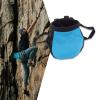 Outdoor Climbing Accessories Rock Climbing Chalk Bag with Belt and Zipper Pocket for Fitness Gym Weight Lifting Hunting Bouldering Magnesia Sack Multi-Color Anti-Slip and wear-Resistant view 2