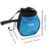 Outdoor Climbing Accessories Rock Climbing Chalk Bag with Belt and Zipper Pocket for Fitness Gym Weight Lifting Hunting Bouldering Magnesia Sack Multi-Color Anti-Slip and wear-Resistant view 3