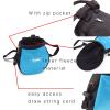 Outdoor Climbing Accessories Rock Climbing Chalk Bag with Belt and Zipper Pocket for Fitness Gym Weight Lifting Hunting Bouldering Magnesia Sack Multi-Color Anti-Slip and wear-Resistant view 4