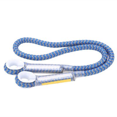 WQAZ Outdoor Climbing Accessories 80cm Cord Loop Outdoor Rock Climbing Rescue Lanyard Protective Eye-to-Eye Pre-Sewn Rope Sling Loop Rappelling Caving Rope Anti-Slip and wear-Resistant (Color : Blue)