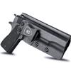 1911 Holster, IWB Kydex Holster Optional: 1911 5" No Rail, Including: Colt/Kimber/Springfield/S&W/Ruger/Taurus/Rock Island/Tisas/RIA/GSG/Mauser and More 1911 Pistols, Adj. Cant, Right Hand view 1