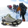 WQAZ Outdoor Climbing Accessories 24 Teeth Shoe Spiked Grips Cleats Crampons Climbing Anti Slip Shoes Cover Ski Accessories Outdoor Camping Hiking Traveling Anti-Slip and wear-Resistant view 3