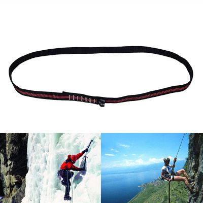 WQAZ Outdoor Climbing Accessories 60cm Polyester Rock Climbing Sling Bearing Strap Reinforce Rope Belt Load-Bearing Bandlet Mountaineering Equipment Anti-Slip and wear-Resistant