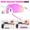 X-TIGER Polarized Cycling Glasses with 5 Interchangeable Lenses,MTB Biking Baseball Running Sports Sunglasses for Men Women view 4