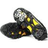 WQAZ Outdoor Climbing Accessories 24 Teeth Shoe Spiked Grips Cleats Crampons Climbing Anti Slip Shoes Cover Ski Accessories Outdoor Camping Hiking Traveling Anti-Slip and wear-Resistant view 4