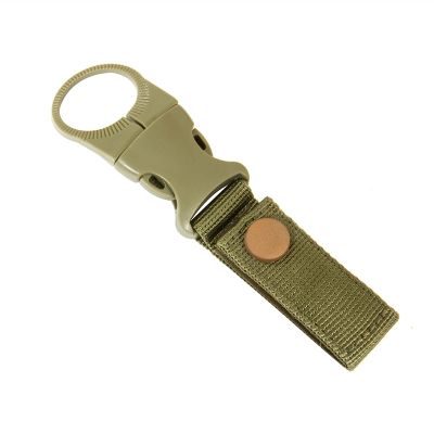 Outdoor Climbing Accessories Webbing Backpack Buckle Carabiners Attach Quickdraw Water Bottle Hanger Holder Outdoor Camping Hiking Climbing Accessories Anti-Slip and wear-Resistant (Color : B)