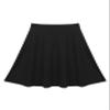 Duoremi Big Kids Girls Knee Length A-Line Skirt Flared Casual School Uniform Dance Skater Skirts D1 Black 6 Years view 4