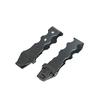 Aekvinks 4 Packs Tactical MOLLE Malice Clips Short Coyote 5.9in Black view 2
