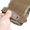 Aekvinks 4 Packs Tactical MOLLE Malice Clips Short Coyote 5.9in Black view 4