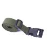WQAZ Outdoor Climbing Accessories 1pc Useful Outdoor Bundled Strap 25mm1.5m Nylon Backpack Luggage Bag Lashing Strap Strong Buckle Rope Camping Tent Accessories Anti-Slip and wear-Resistant view 1