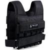 Adjustable Weighted Vest 0-44lbs,5BILLION Weight Vest with Solid Bar Weights,Body Weight Vest for Men Women,Strength Training Workout Vest for Running Pushups Squats,Pockets On the Back and Front view 1