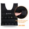 Adjustable Weighted Vest 0-44lbs,5BILLION Weight Vest with Solid Bar Weights,Body Weight Vest for Men Women,Strength Training Workout Vest for Running Pushups Squats,Pockets On the Back and Front view 4