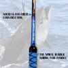 Fiblink Fishing Gaff Portable Fish Gaff with Stainless Steel Fishing Hook,Non-Slip Grip Handle and Fiberglass Shaft for Saltwater Offshore 3'/5'/6' (Length: 3') view 3