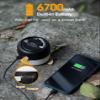 LED Camping Lantern Rechargeable 1000LM, Up to 300H Running Time Camping Tent Light, 6700mAh Emergency Hanging Light for Hurricane, Power Outages, Home, Hiking, Water-Resistant, Black view 3