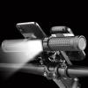 Redcomets 10000mAh Bicycle Light,Bike Handlebar Extender,Electric Scooter Accessories,Aviation Aluminum Alloy 2400lumens Bike Headlights,with a Bicycle Speedometer Holder&Bike Phone Mount view 1