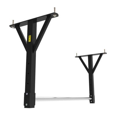 NCRD Pull-Up Bars Horizontal Bar, Home Gym Steel Ceiling Wall Hanging Pull-up Horizontal Bar Double Moment Arm Swing Holder Sandbag Holder