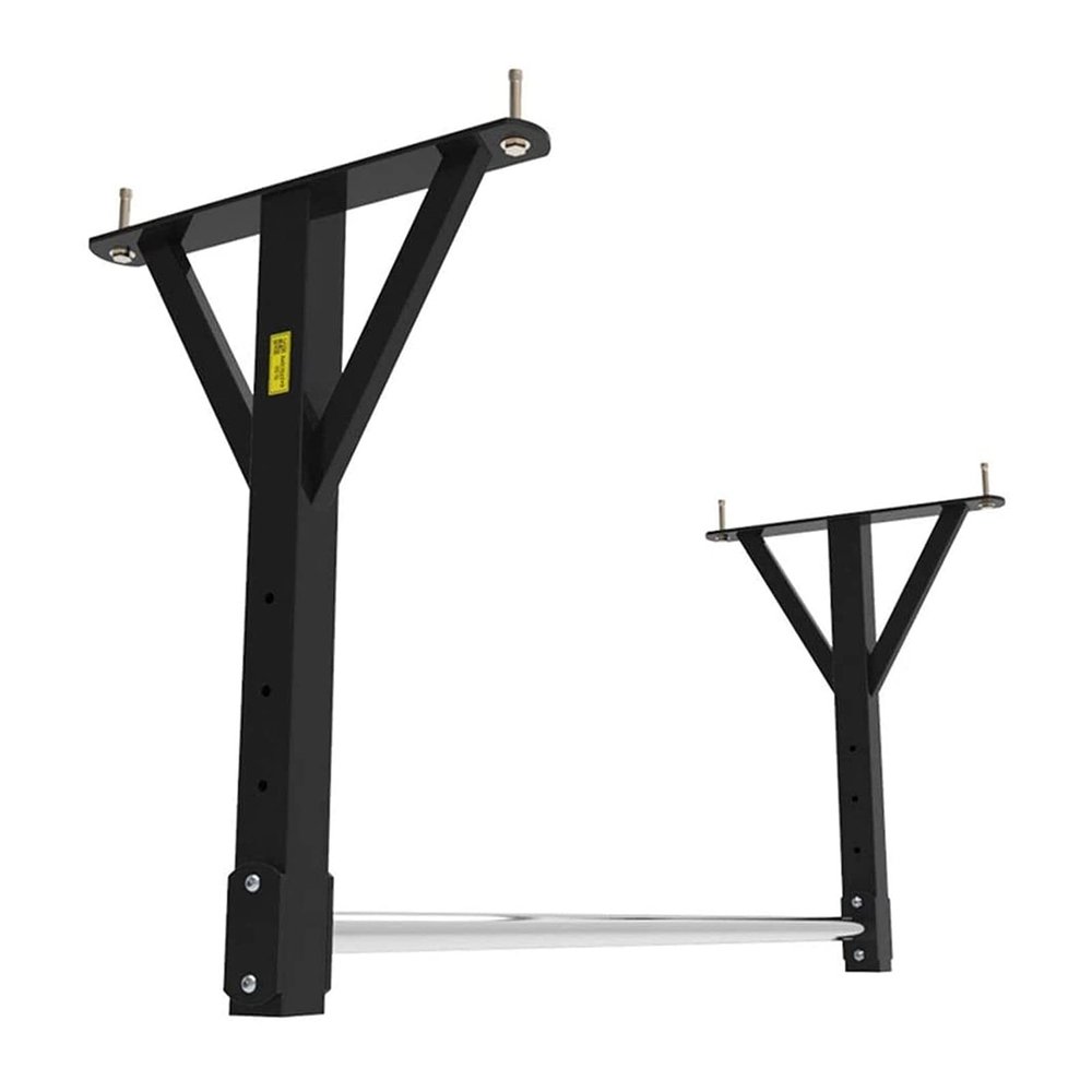 NCRD Pull-Up Bars Horizontal Bar, Home Gym Steel Ceiling Wall Hanging Pull-up Horizontal Bar Double Moment Arm Swing Holder Sandbag Holder