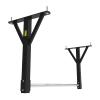 NCRD Pull-Up Bars Horizontal Bar, Home Gym Steel Ceiling Wall Hanging Pull-up Horizontal Bar Double Moment Arm Swing Holder Sandbag Holder view 1