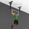 NCRD Pull-Up Bars Horizontal Bar, Home Gym Steel Ceiling Wall Hanging Pull-up Horizontal Bar Double Moment Arm Swing Holder Sandbag Holder view 3
