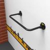 NCRD Household Pull-Up Bars Horizontal Bar Wall Single Pole Stainless Steel Wall-Mounted, Home Gym Exercise Workout Equipment, Support Up to 200KG view 4