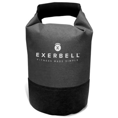 Exerbell Foldable & adjustable kettlebell 2-14 kg (Grey)  water- and sandbag kettlebell  Versatile Sandbag Training & Weight Bag  Premium Strength Training Equipment