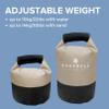 Exerbell Foldable & adjustable kettlebell 2-14 kg (Sand)  water- and sandbag kettlebell  Versatile Sandbag Training & Weight Bag  Premium Strength Training Equipment view 4