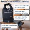 Exerbell Foldable & adjustable kettlebell 2-14 kg (Black)  water- and sandbag kettlebell  Versatile Sandbag Training & Weight Bag  Premium Strength Training Equipment view 3