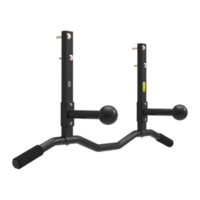 NCRD Pull-Up Bars Horizontal Bar Finger Grip Training Rack, Wall Single Pole Holder with Side Beam Indoor Home Fitness Steel