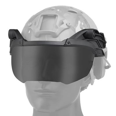 KODENOR Fast Helmet Flip Tactical Goggles Anti Fog Processing for Airsoft Paintball Wargame (Color : GG-002-BK)