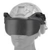 KODENOR Fast Helmet Flip Tactical Goggles Anti Fog Processing for Airsoft Paintball Wargame (Color : GG-002-BK) view 1