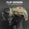KODENOR Fast Helmet Flip Tactical Goggles Anti Fog Processing for Airsoft Paintball Wargame (Color : GG-002-BK) view 4