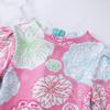 Yihuimin 0-24M Infant Baby Girls One-Piece Swimsuit Floral Printed Swimwear Ruffle Bathing Suit Rash Guard Pink 18-24 Months view 3