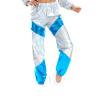 Metallic Pants Streetwear Women Shiny Jogger Rave Pants Casual High Waisted Harem Pant Punk Holographic Hip Hop Sweatpant Disco Dance Hip Hop Leggings Wet Look Club Wear Holographic Silver Small view 2