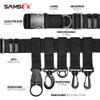 SAMSFX Fishing Waist Belt Rod Holder Wader Belt Wading Belts for Surf Casting Kayak Fishing Accessories Waders Straps view 3