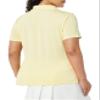 Amazon Essentials Women's Tech Stretch Tennis T-Shirt, Light Yellow, XX-Large view 2