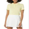 Amazon Essentials Women's Tech Stretch Tennis T-Shirt, Light Yellow, XX-Large view 4