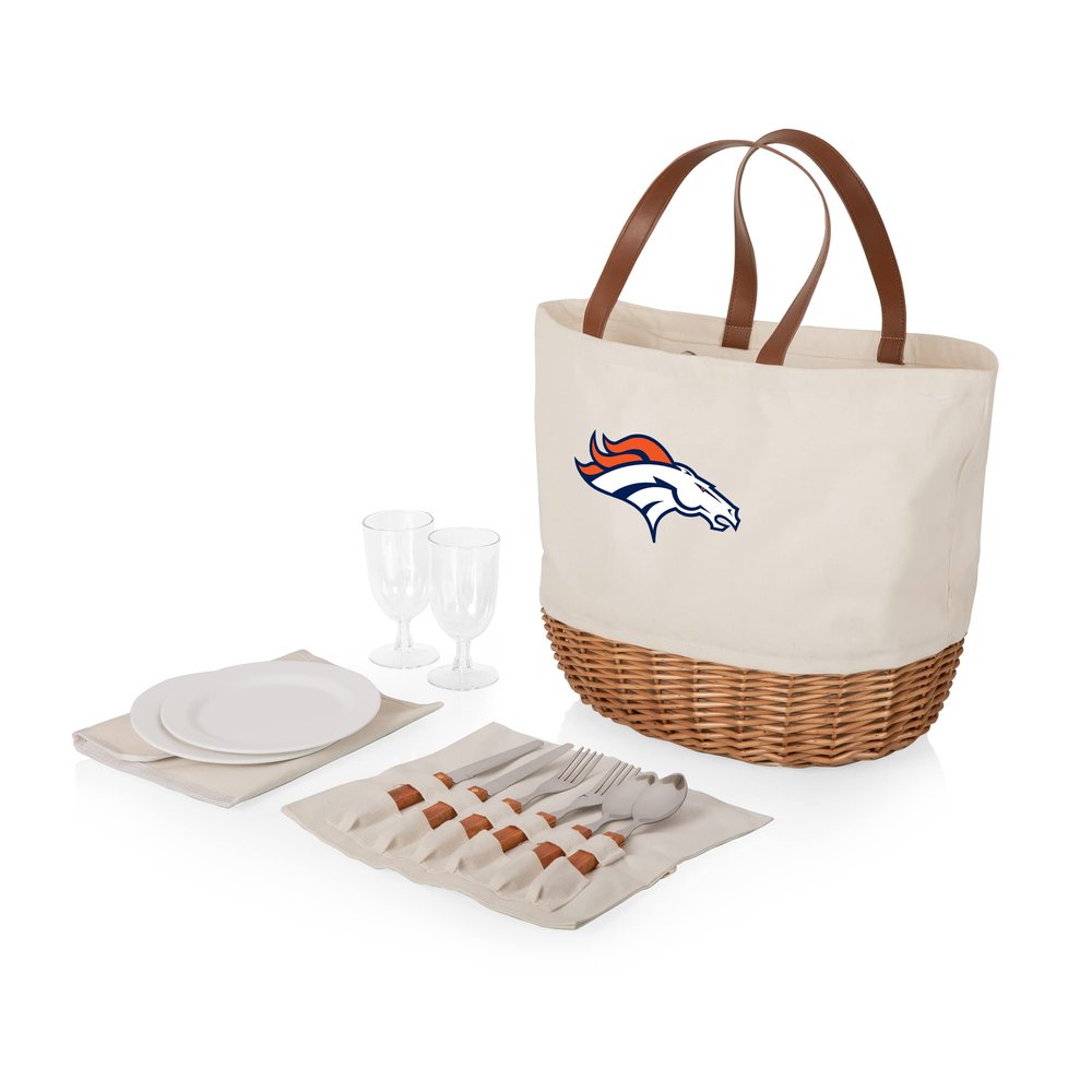 Denver Broncos Promenade Picnic Basket Set