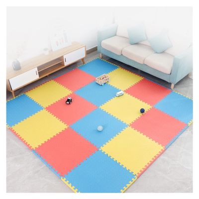 AYLYHD Interlocking Activity Mats, Living Room Interlocking Floor Mats Splice Child Crawling Mat Large Baby Jigsaw Puzzle Climbing Mat Thicken Non-Slip Carpet, Free Stitching