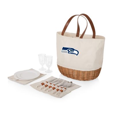 Seattle Seahawks Promenade Picnic Basket Set