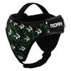 ROAR-INT Wrestling Headgear Men BJJ Ear Guard Protection MMA Grappling Cauliflower Helmet (Green, One-Size) view 3