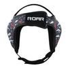 ROAR-INT Wrestling Headgear Men BJJ Ear Guard Protection MMA Grappling Cauliflower Helmet (Red, One-Size) view 2