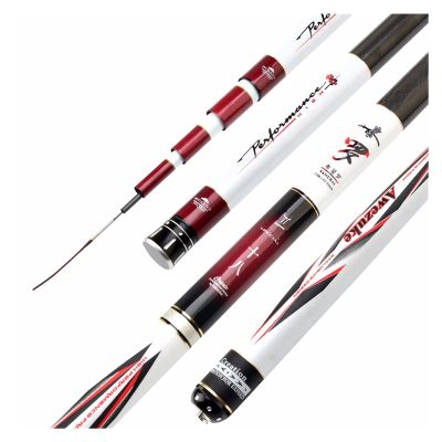 XFYJR Fishing Rod Telescopic Fishing Pole High Carbon 3.6-7.2 M Light and Hard 28 Tunes Adjustable Long Section Hand Wild Carp Feeder (Color : Multi-Colored, Size : 7.2m)