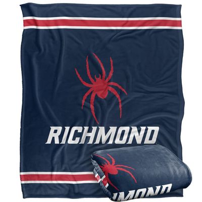 University of Richmond Spiders Blanket, 50"x60" Primary Logo Stripes, Silky Touch Super Soft Throw