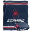 University of Richmond Spiders Blanket, 50"x60" Primary Logo Stripes, Silky Touch Super Soft Throw view 1