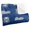 Drake University Bulldogs Blanket, 36"x58" Logo Pattern, Silky Touch Super Soft Throw view 3