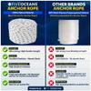 Five Oceans Boat Anchor Rope 1/2 inch x 150 ft - Marine Premium 3-Strand White Nylon - Ideal for Mooring Anchoring Windlasses Towing - FO4486-M150 view 3