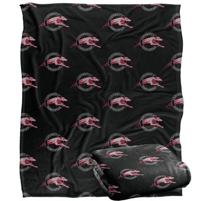 University of Indianapolis Hounds Blanket, 50"x60" Logo Pattern, Silky Touch Super Soft Throw