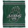 Adams State University Grizzlies Blanket, 50"x60" Primary Logo Stripes, Silky Touch Super Soft Throw view 2
