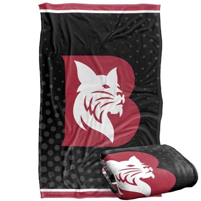 Bates College Bobcats Blanket, 36"x58" Logo Dots, Silky Touch Super Soft Throw